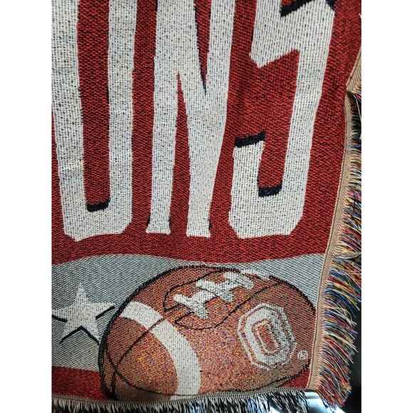 2014 Ohio State Buckeyes Football National Champion Commemorative Throw Blanket - Picture 3 of 5